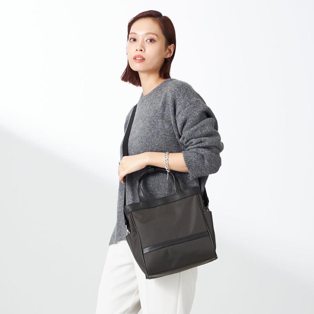 Izac Travel Horizon 2-Way Mini Tote Bag, Black (10)