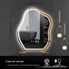 Irregular Shape LED Vanity Mirror: Wall-Mounted, Luminous, Smart Cloud Bedroom Makeup Mirror with Lights
