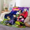 Anime Inuyasha Throw Blanket Soft Flannel Thin Blankets for Bed Sofa Cover Bedspread Picnic Cooling Gift Home Deco