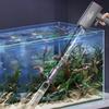 Fish Tank Sand Cleaner Pump Large Flow Water Poop Cleaner Automatic Electric Aquarium Vacuum Fishbowl Washer Cleaning Tools