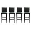 VidaXL 4x Tabouret de Bar Cuir Artificiel Chaise de Bistrot Siège de Salon 160715