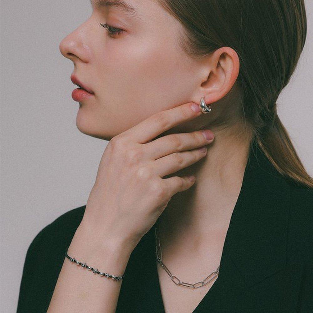 J.Lauren Gothic Cross Silver Ball Knot Bracelet B01046