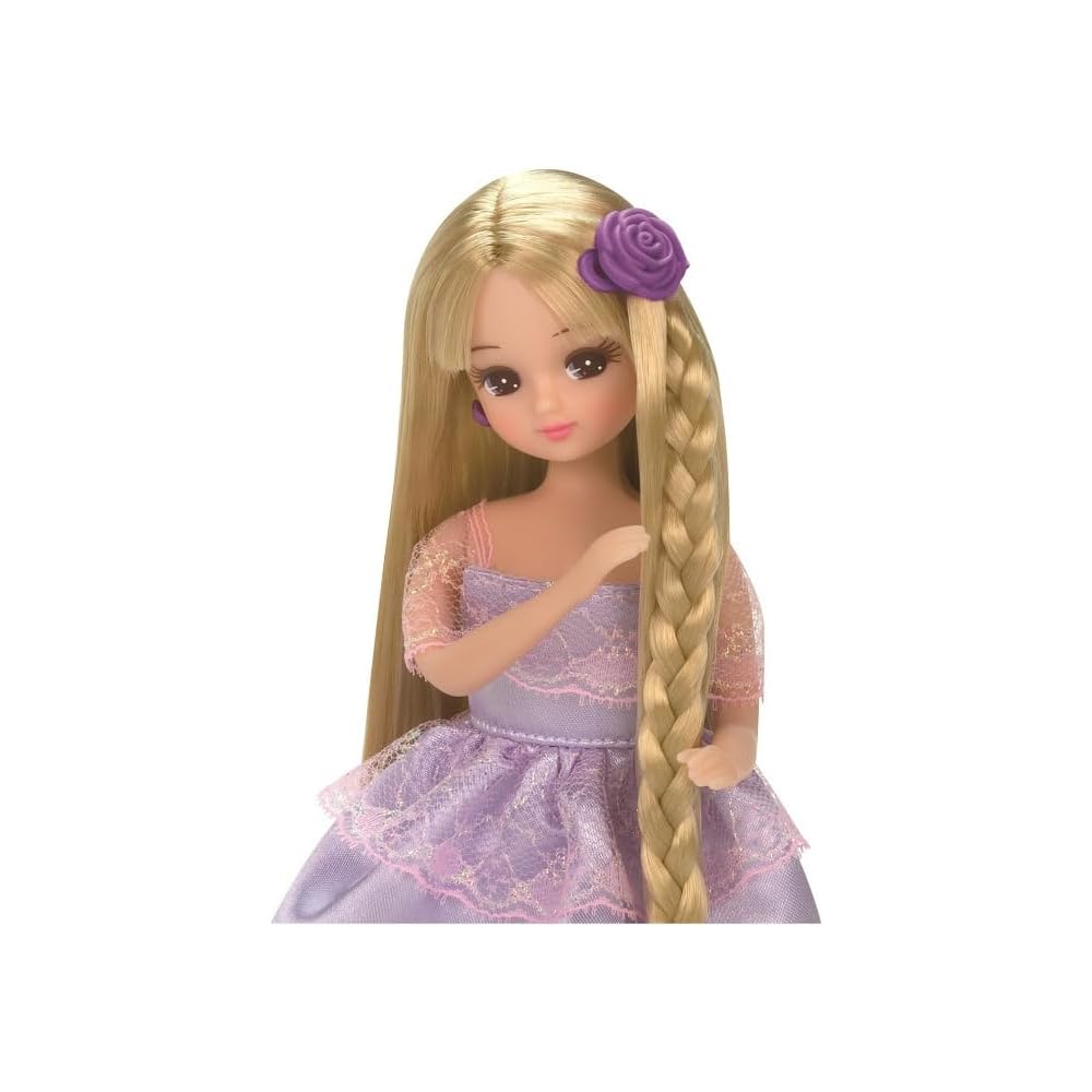 Takara Tomy Licca-chan Doll LD-12 Long Hair Fashion Set Dress-Up Toy for Kids Ages 3 and Up