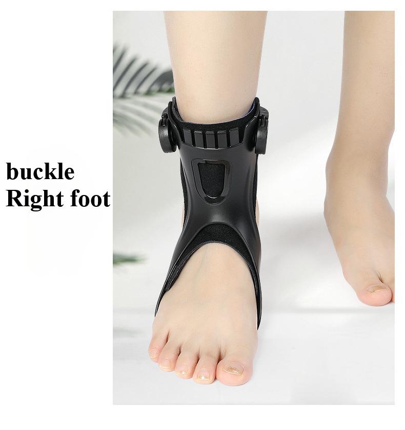 Drop Foot Brace Orthosis Drop Foot Ankle Support With Comfortable Adjustable Buckle For Hemiplegia Stroke Shoes Walking