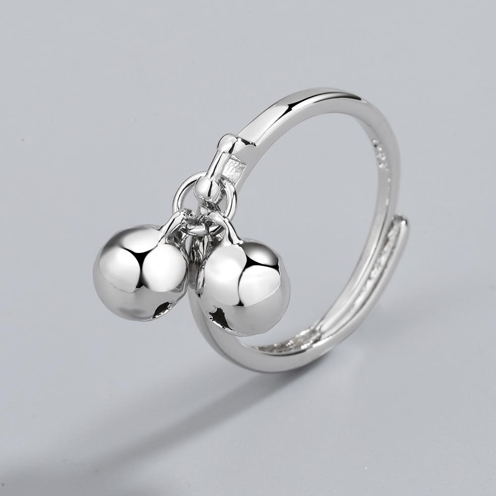New  925 Sterling Silver Ring open Adjustable Fashion Exquisite Student Girlfriend Women Jewelry Accessories Wedding Party