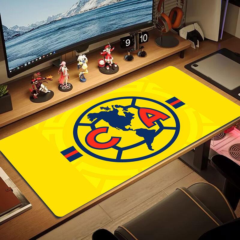 Club America Mouse Pad, Large Gaming Desk Mat, Non-slip XXL Mousepad for Laptop & Tablet, Mini PC Playmat with Stitched Edges
