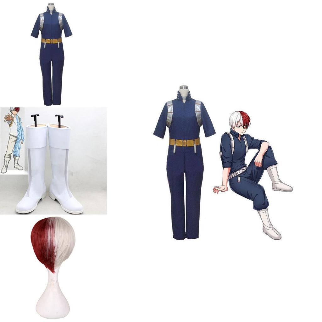Hochwertiges My Hero Academia Shoto Todoroki Cosplay Kostüm Uniform