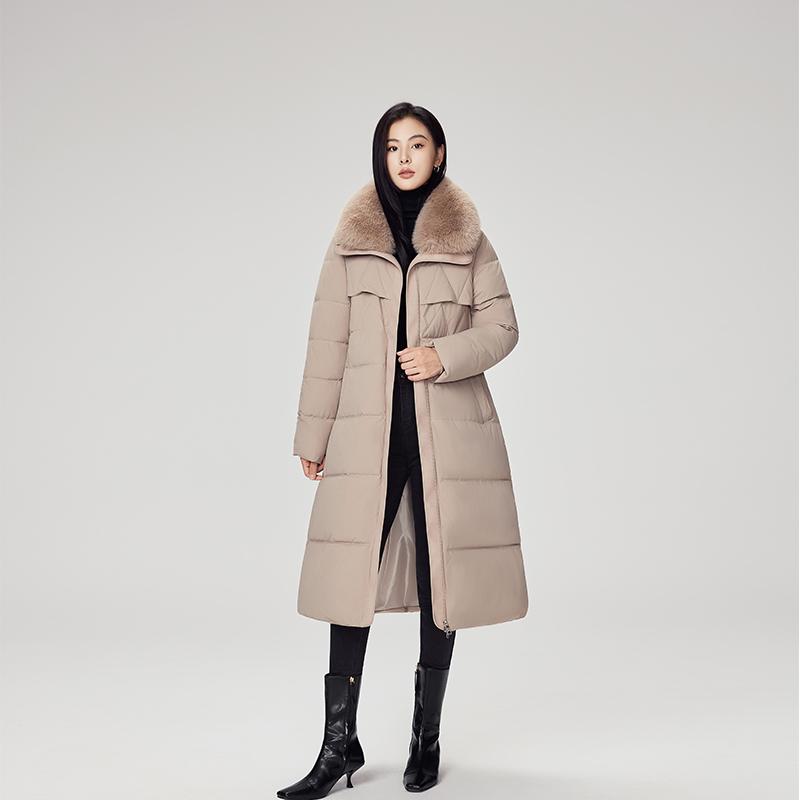 Autumn Winter Thicken Warm Parka Women Casual Sweety Solid Color Big Pocket Loose Long Jackets Outwear