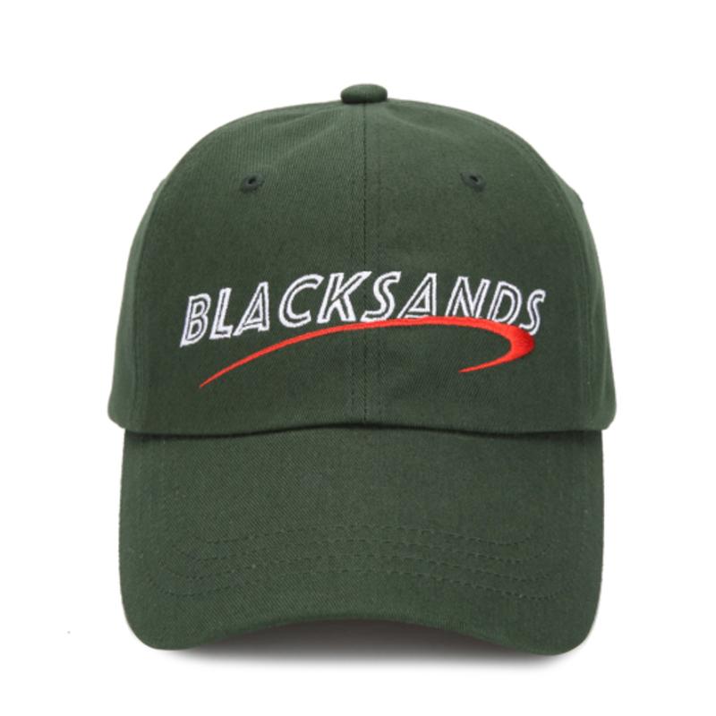

BLACK SANDS Sporty Signature Embroidered Ball Cap_Green L
