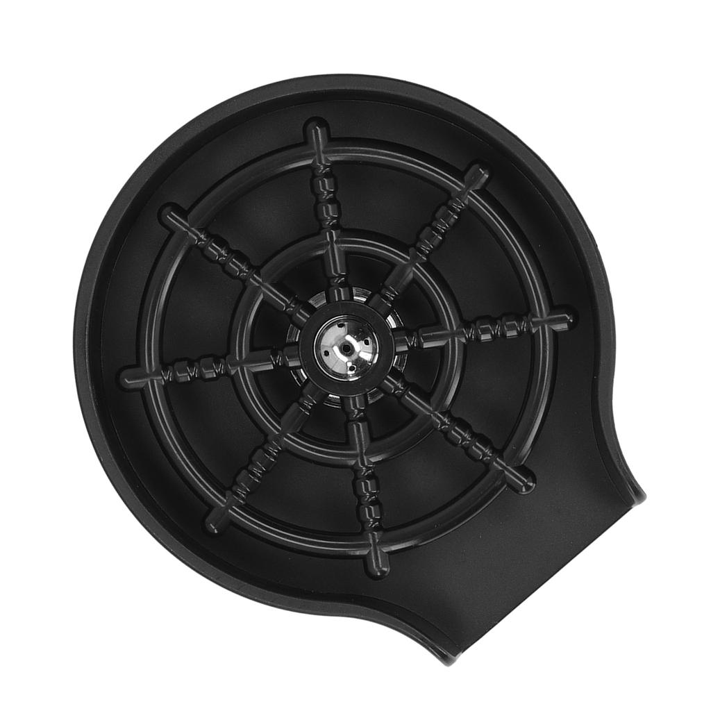 High Pressure Glass Rinser for Kitchen Sink Bar Faucet Bottle Washer Kit with 9 16 Water Inlet Hose Tee Valve Water Tray