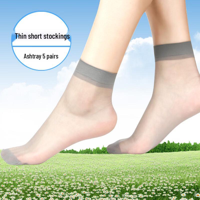 LangSha Women s Short Invisible Silk Socks
