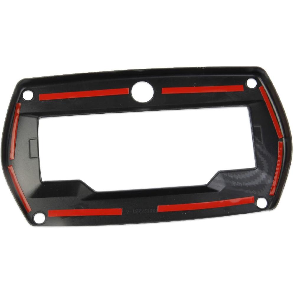 Carbon Fiber Style Center Console Meter Screen Frame Cover Trim Accessories for 2021-2023 Can-Am Spyder F3 S