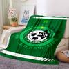 Haifa FC Print Flannel Blanket High Quality Warm Comfortable Cover for All Seasons Perfect for Gifts Home Decor