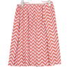 PLEATS PLEASE PP51-JG435 15Stainless Steel Orange X Light Blue Border Skirt Skirt 3 OrangeUsed