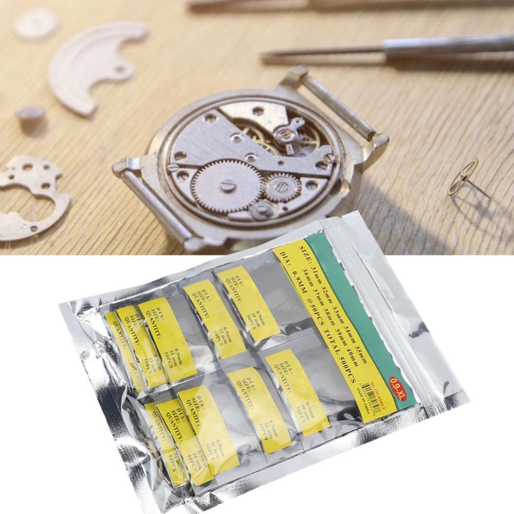 0.9mm Watch Back Cover Seal Size 31-40 MM Watch Repairing Tool Full Set Gaskets  Spare Parts