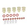 Kit di connettori per macchina da caffè Sostituzione per connettore per macchina da caffè DeLonghi resistente al calore e anelli in silicone