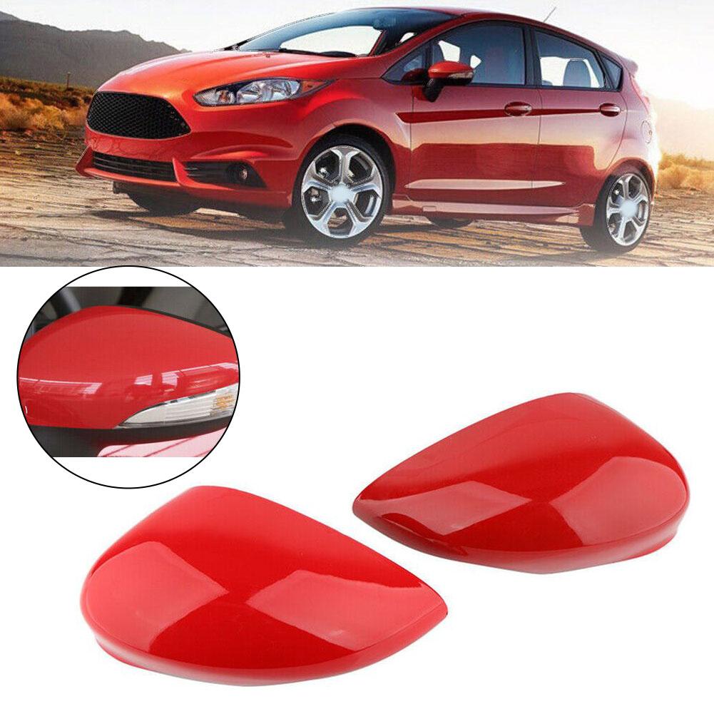 Passenger Side Mirror Cover Accessory Red Mirrors Replacement Designed For Ford Direct Replacement Fit Car Repair