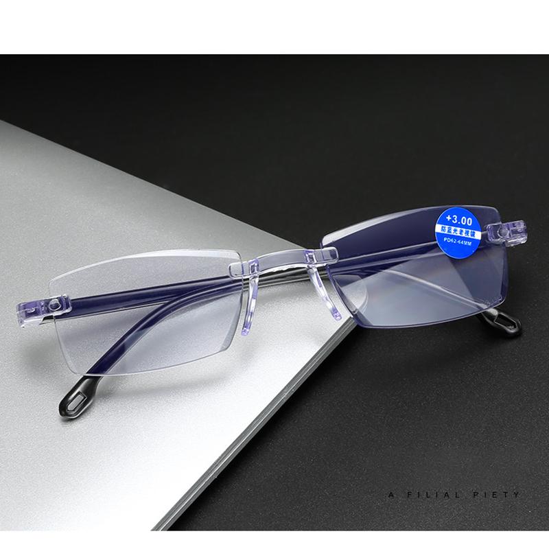 Flexible Sports Reading Glasses for Men Women Office Anti Blue Light Readers Eyewear Eye Protection Presbyopia Eyeglasses +1.0