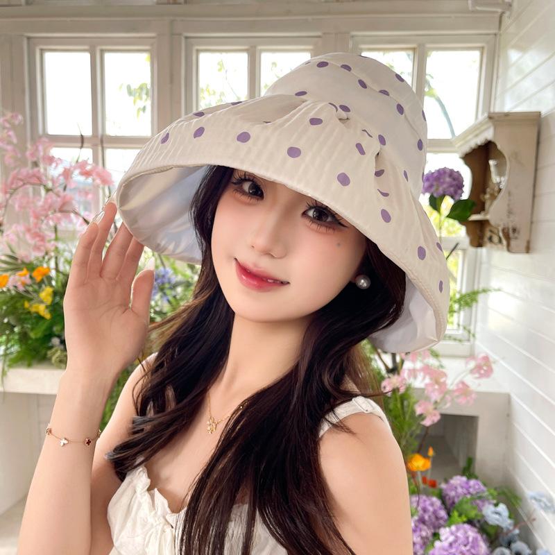 Shell Sunscreen Sun Hat Women'S Summer Sunscreen Sunshade Big Brim Showing Face Small Versatile Empty Top Hat