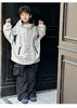 Boys' 2026 Spring Hooded Windbreaker for Outdoor Sports