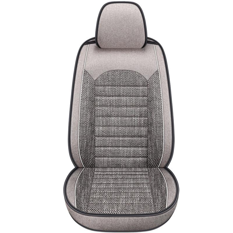 

Дышащая льняная накидка на автомобильное сиденье - Универсальный размер для всех сезонов, конструкция с полным обхватом.