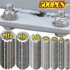 500PCS 304 Stainless Steel Metric Split Lock Washer Set Star Serrated Lock Washers  Fastening