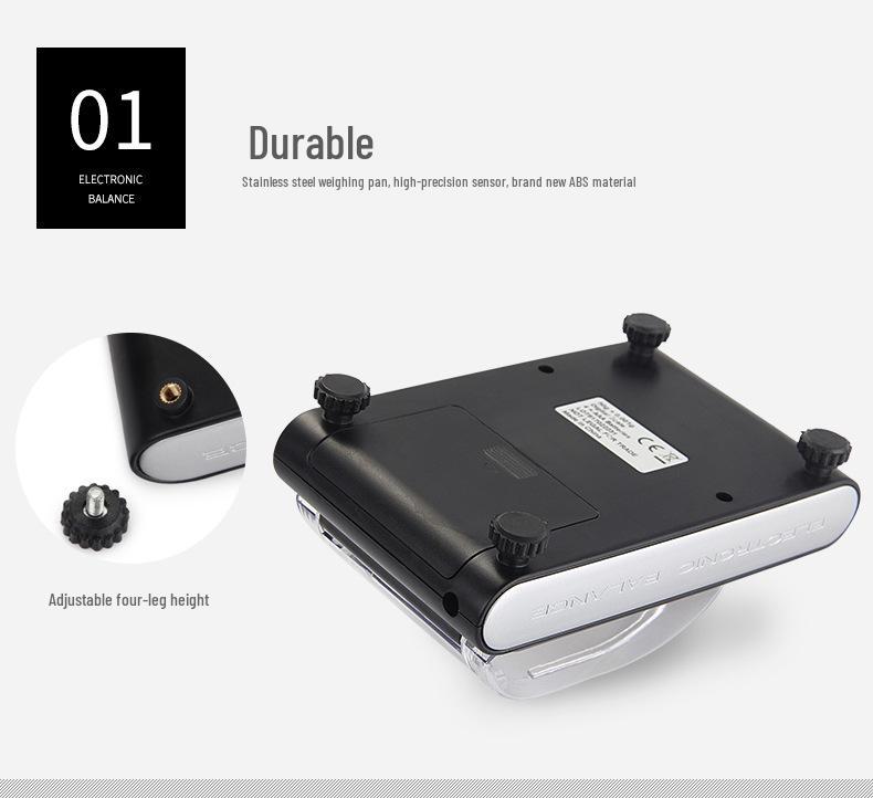 High-Precision 50g/0.001mg Electronic Jewelry Scale for Gold, Diamonds, and Medicine