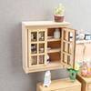 Wall Mounted Mini Cabinet Model Dollhouses Accessories For Bedroom Kitchen Living Room Tiny House Decoration
