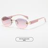 Stylish Metal Frame Sunglasses for Women - Trendy Street Style & Sun Protection