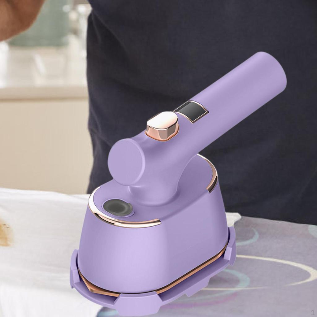 Portable Ironing Machine Foldable Handle for Silk Woolen Cloth College Dorm