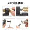 Motorcycle Chain Breaker Chain Link Removal Sepa for Motor Chain Breaker Riveting Tool 420-530 Motorcycle Parts Repair Tool