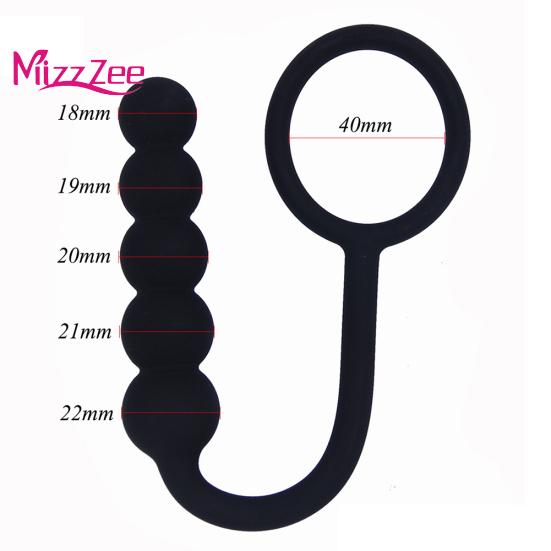 Butt Massager Cock Ring Anal Insert Bead Plug Couple Sharing Sex Toys