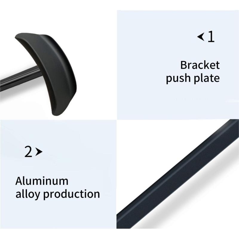 Universal Aluminum Headphone Stand Headsets Holder With Touch Control Lighting Modes And Space Saving Vertical Design