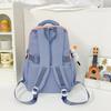 Color Block Schoolbag Women's Large Capacity Backpack Commuter College Style Backpack