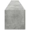 TV Wall Cabinet 2 pcs Concrete Look 98 x 31 x 29.5 cm Engineered Wood