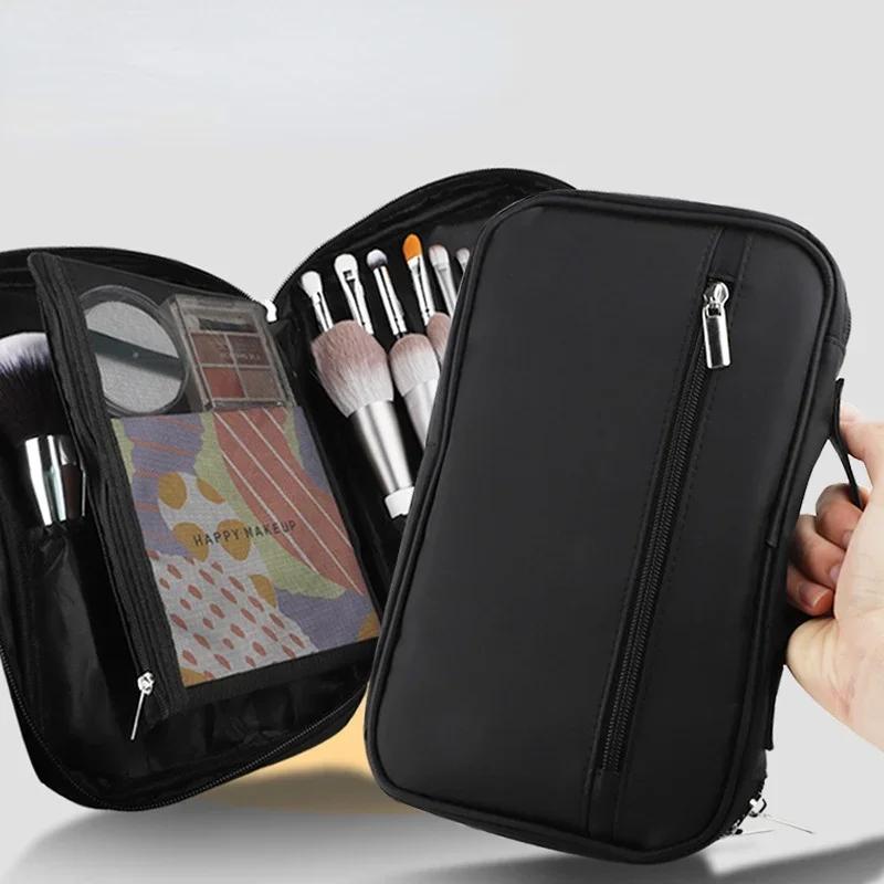 Professionelle Kosmetiktasche, Beauty Case, Toilettenbürsten-Organizer, multifunktionale Make-up-Tasche für unterwegs und zu Hause