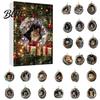 Christmas Stocking Stuffers Animal Tree Day Countdown Calendar 24 2026 Advent Box with Acrylic Decorative