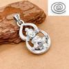 Copper Guanyin Pendant With Shape Vintage Necklace Men Women Bohemian Style Chain Jewelry