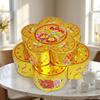 Decorative Foldable Box Foldable Craft Box Hard Cardboard Pagoda Base Box  Festival Gift