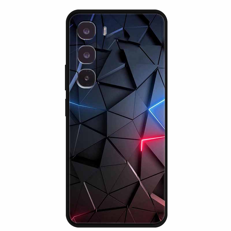 

Чехол для Infinix Hot 60 Pro Plus, ударопрочный, мягкий силиконовый, черный, для Infinix Hot60 Pro Plus, защитные чехлы с животными For Hot 60 Pro Plus