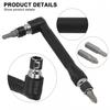 L Type Hexagon Screwdriver Bit with Double-End Handle 6.35mm Socket wrench tool