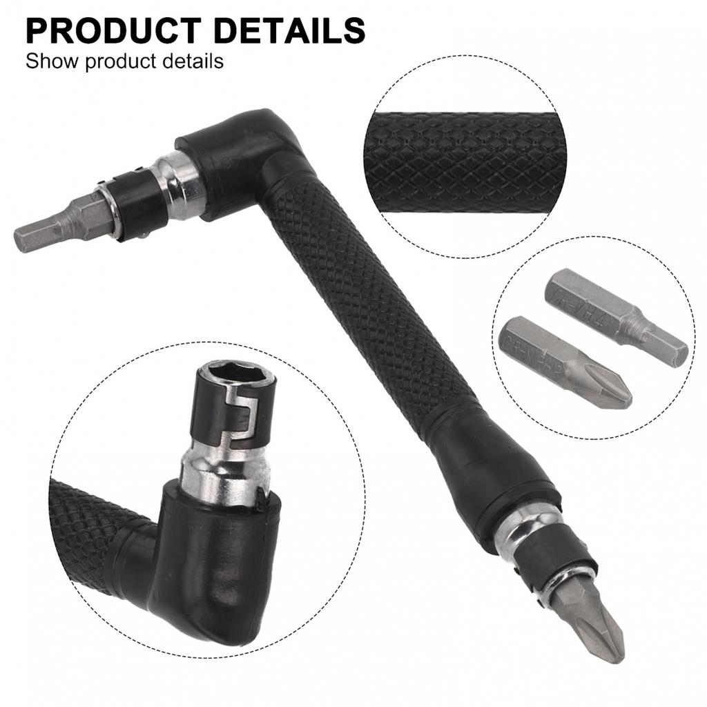L Type Hexagon Screwdriver Bit with Double-End Handle 6.35mm Socket wrench tool