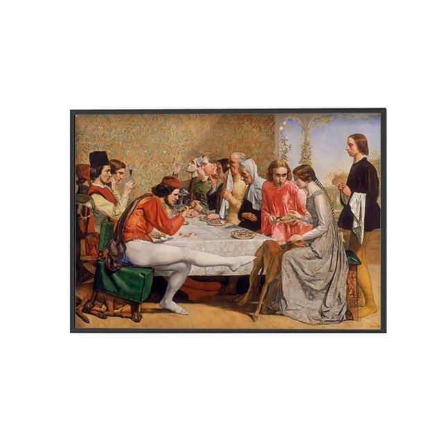 

Выставка Музей Художественная печать Плакат Картина маслом Украшение Наклейка на стену 21cm×30cm NoFrame