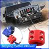 Winch Cable Hook Stopper Shock Absorbent Rubber Cord Plug Car Protector Prevent Pulling Bounce and Abrasion Protects Towing Hook