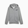 Boy's Hoodie Puma POWER GRAPHIC FZ FL Gray 68185503 R 128