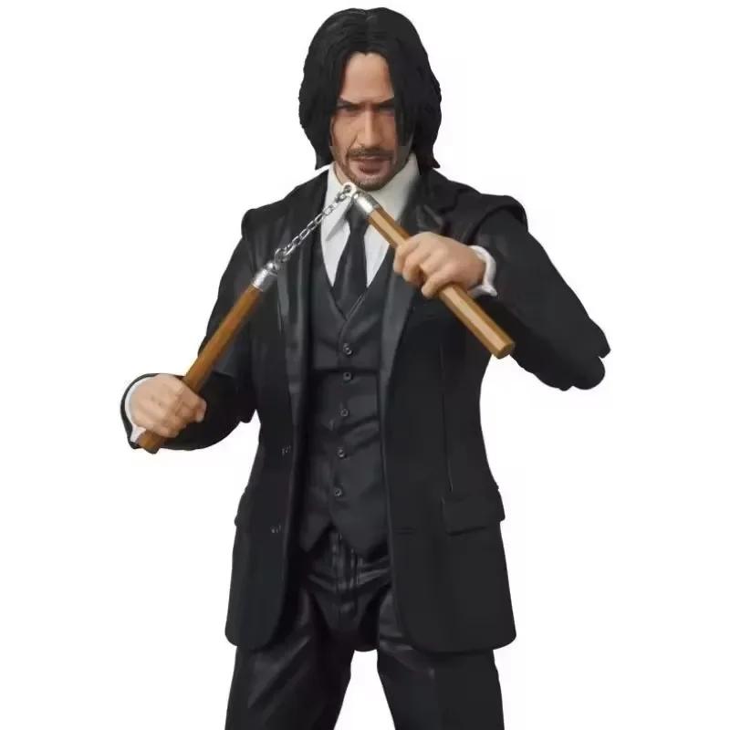 Mafex 085 JOHN WICK Chapter 2 Featuring Dog Figure Chapter 212 John Wick Action Figure Figure Model Playthings Dolls Birth Date Present