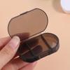 Three Compartments Small Medicine Box Transparent Travel Medicine Organizer Mini Pill Box  Pill Box