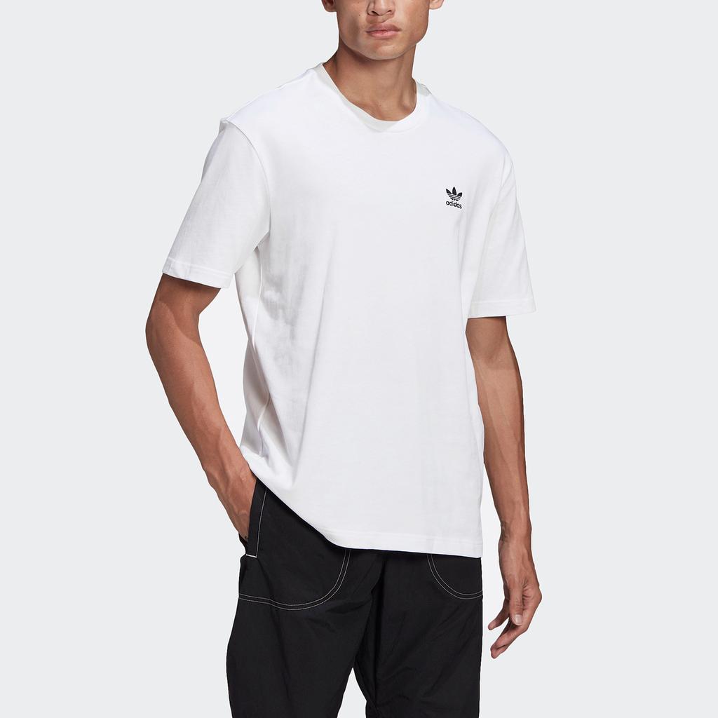 Adidas Originals B+F Trefoil Tee With Logo Print Men Tops White GN3453