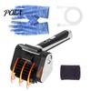 Portable Electric Grill Scrubber Cordless Brush, Bristle Free BBQ Cleaning Brush with LED Roller, Rechargeable Stainless Steel Grate Scraper