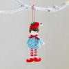 Cloth Christmas Angel Doll Skirt Shape Cute Angel Girl Pendant Hanging Pendants Christmas Girl Pendant Festival Decor